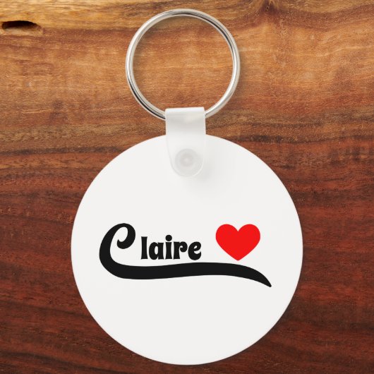 Claire Schlüsselanhänger (Vorderseite)