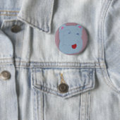 Claire Standard, 5,7 cm (2,25") Runder Abzeichen Button (Beispiel)