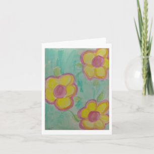 Claire's Flowers Karte