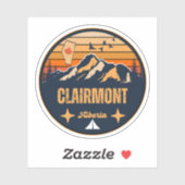 Clairmont, Alberta Aufkleber (Blatt)