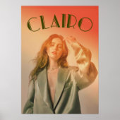 Clairo  green  poster (Vorne)