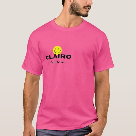 Clairo Herbst-Tournee T-Shirt (Vorderseite)