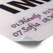 Clairo Immunity Album Poster (Ecke)