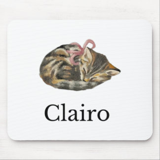 Clairo sagt eine Katze 1 Mousepad