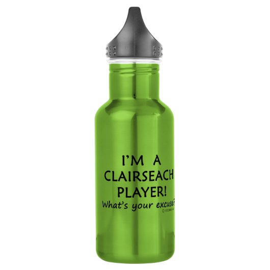 Clairseach Player Entschuldigung Edelstahlflasche (Links)