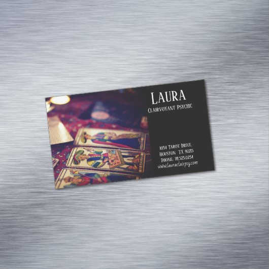Clairvoyant Psychic 7 Business Card Magnet (Beispiel)