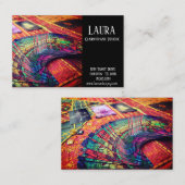 Clairvoyant Psychic Tarot Business Card Visitenkarte (Vorne/Hinten)