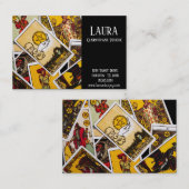 Clairvoyant Psychic Tarot Star Visitenkarte (Vorne/Hinten)