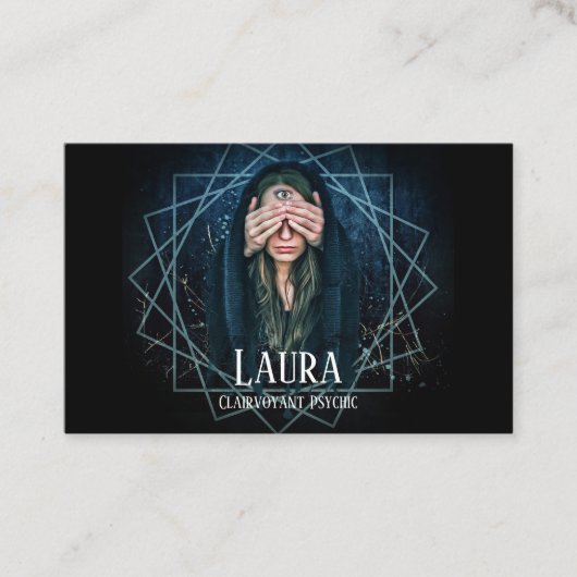 Clairvoyant Psychische Visitenkarte (Vorderseite)