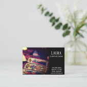 Clairvoyant Psychische Visitenkarte (Stehend Vorderseite)