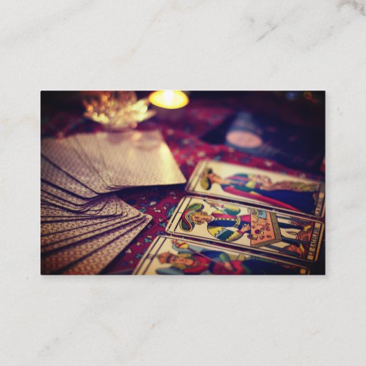 Clairvoyant Psychische Visitenkarte (Rückseite)