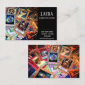 Clairvoyant Psychische Visitenkarte (Vorne/Hinten)