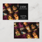 Clairvoyant Psychische Visitenkarte (Vorne/Hinten)