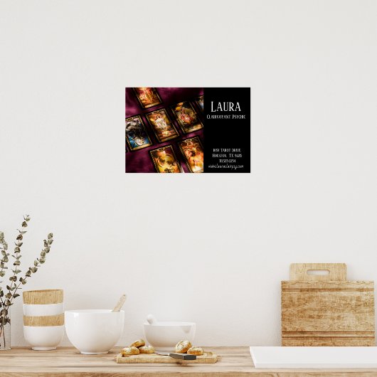 Clairvoyant Psychisches Poster (Küche)