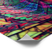 Clairvoyant Psychisches Tarot Poster (Ecke)