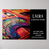 Clairvoyant Psychisches Tarot Poster (Vorne)