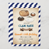 Clam-Bäckerei - Einladung (Vorne/Hinten)