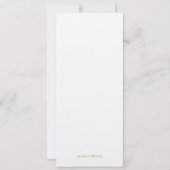 Clam Bake Tall Wedding Probe Party Einladung (Rückseite)