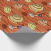 Clam Digging Geschenkpapier (Ecke)