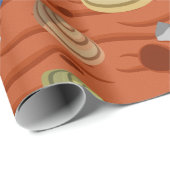 Clam Digging Geschenkpapier (Rolleneckpunkt)