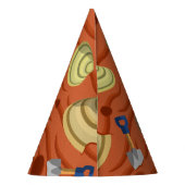 Clam Digging Partyhütchen (Rückseite)