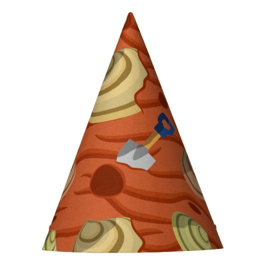 Clam Digging Partyhütchen (Vorderseite)