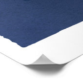 Clam Muschel WBB Poster (Ecke)