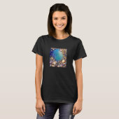 Clam Seashell Shell Collector Beach Ocean Coastal T-Shirt (Vorne ganz)