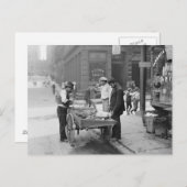 Clam Seller in Little Italy, 1906 Postkarte (Vorne/Hinten)