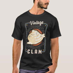 Clam Vintag Retro Classic Animal Liebe 1 T-Shirt