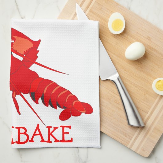 Clambake Küchentuch (Viertel Falte)