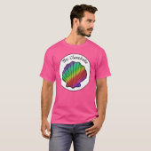 Clambake Rainbow Clam Unisex T-Shirt (Vorne ganz)