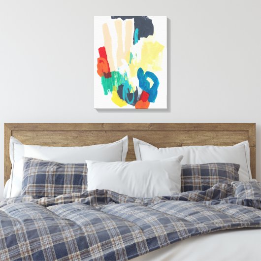 Clamor I Leinwanddruck (Insitu (Schlafzimmer))