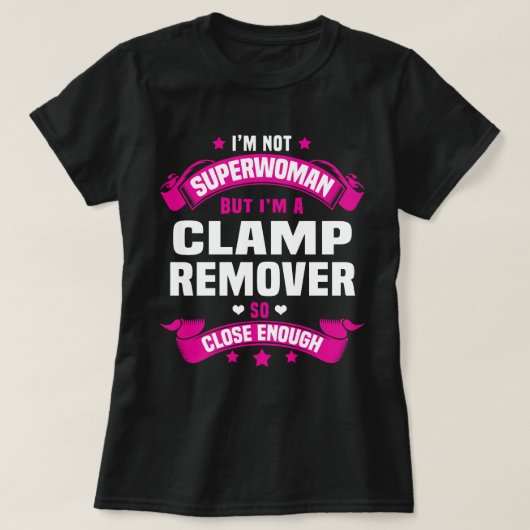 Clamp Remover T-Shirt (Design vorne)