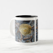 Clams and Quahog Shell Zweifarbige Tasse (Vorderseite Links)