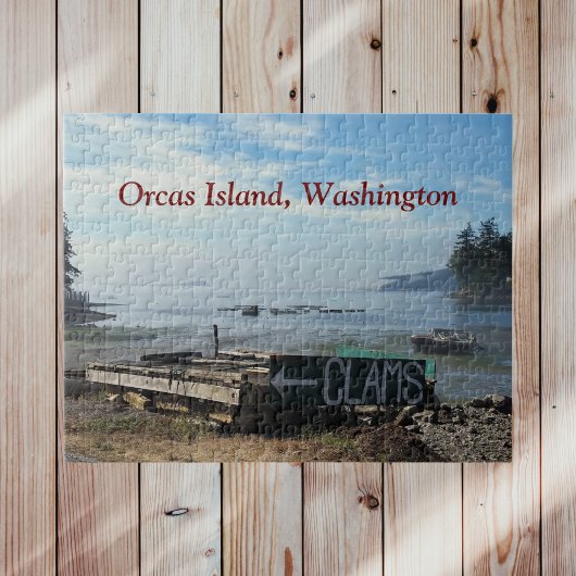 Clams auf der Insel Orcas in San Juans in Washingt Puzzle