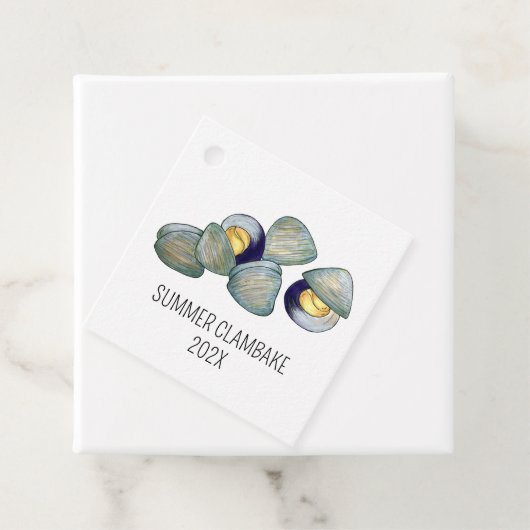 Clams Clambake Rhode Island New England Meeresfrüc Geschenkanhänger (Beispiel)