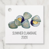 Clams Clambake Rhode Island New England Meeresfrüc Geschenkanhänger (Vorderseite)