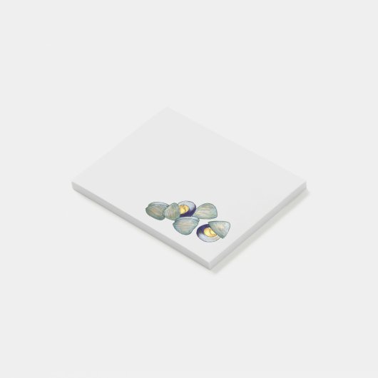 Clams Clambake Rhode Island New England Meeresfrüc Post-it Klebezettel (angewinkelt)