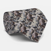 Clamshell Ocean Themed Krawatte (Gerollt)