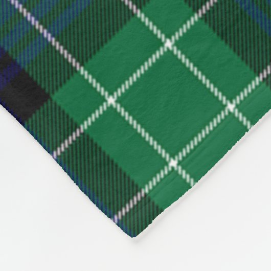 Clan Abercrombie Jagd Tartan Kariert Fleecedecke (Ecke)