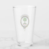 Clan Abercrombie (oder Abercromby) Bier Glass Glas (Rückseite)