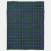 Clan Abercrombie Scottish Tartan Kariertes Muster Fleecedecke (Vorderseite)