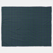 Clan Abercrombie Scottish Tartan Kariertes Muster Fleecedecke (Vorderseite (Horizontal))