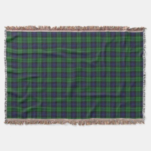 Clan Abercrombie Tartan Decke (Vorderseite)