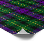 Clan Abercrombie Tartan - Digitaler Download Poster (Ecke)