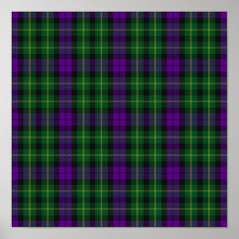 Clan Abercrombie Tartan - Digitaler Download Poster