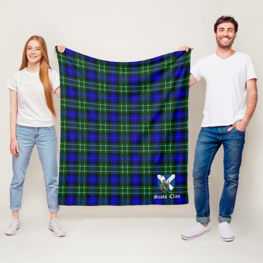 Clan Abercrombie Tartan Kariert Fleecedecke (Beispiel)
