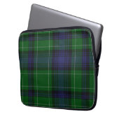 Clan Abercrombie Tartan Karierte Laptop-Abdeckung Laptopschutzhülle (Vorderseite Links)