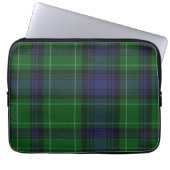 Clan Abercrombie Tartan Karierte Laptop-Abdeckung Laptopschutzhülle (Vorderseite)